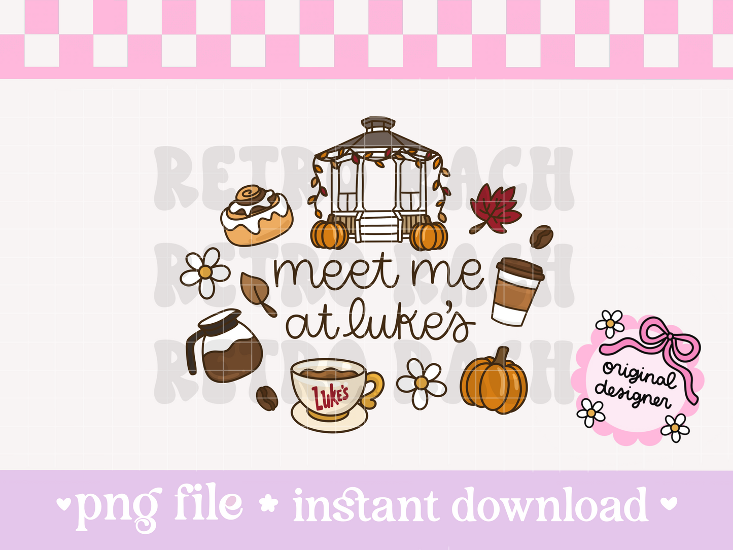 Meet Me At Luke's PNG