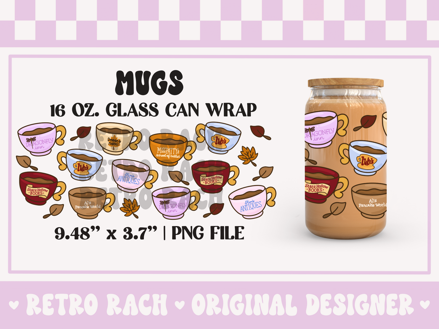 Stars Hollow Mugs Wrap File