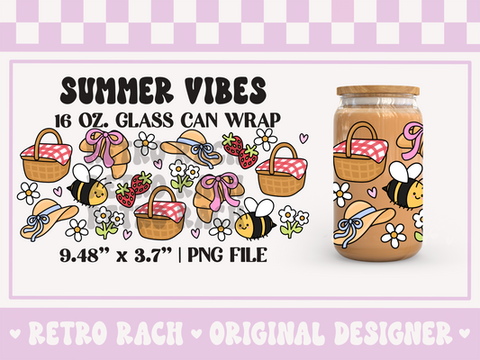 Summer Vibes Cup Wrap File