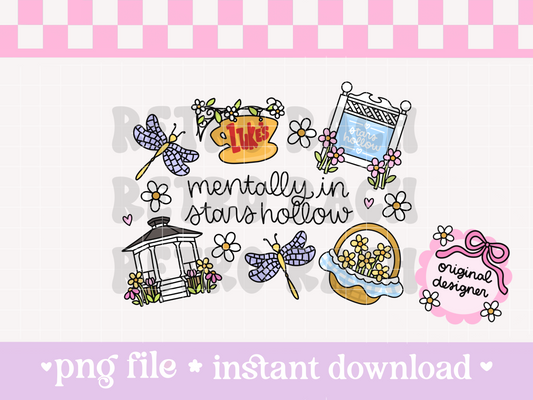 Mentally In Stars Hollow PNG File