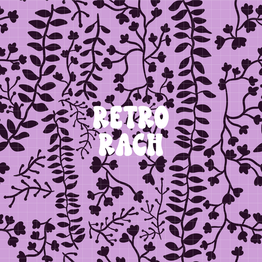 Purple’s Cool Seamless Pattern