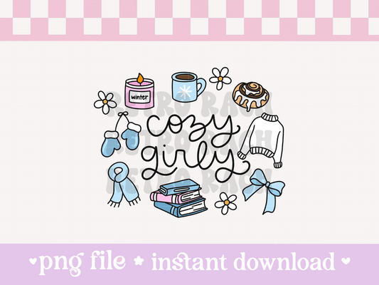 Cozy Girly PNG File
