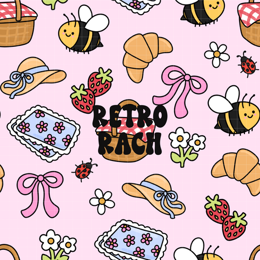 Summer Vibes Seamless Pattern