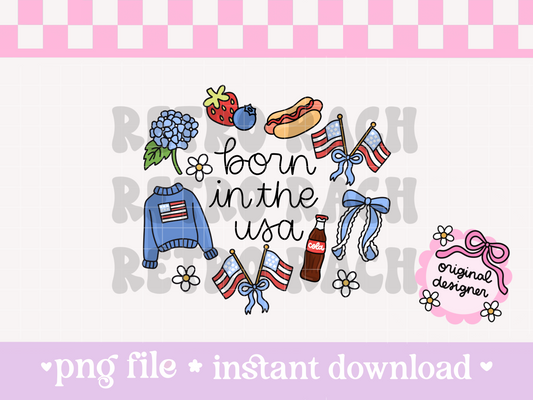 Born in the USA PNG File