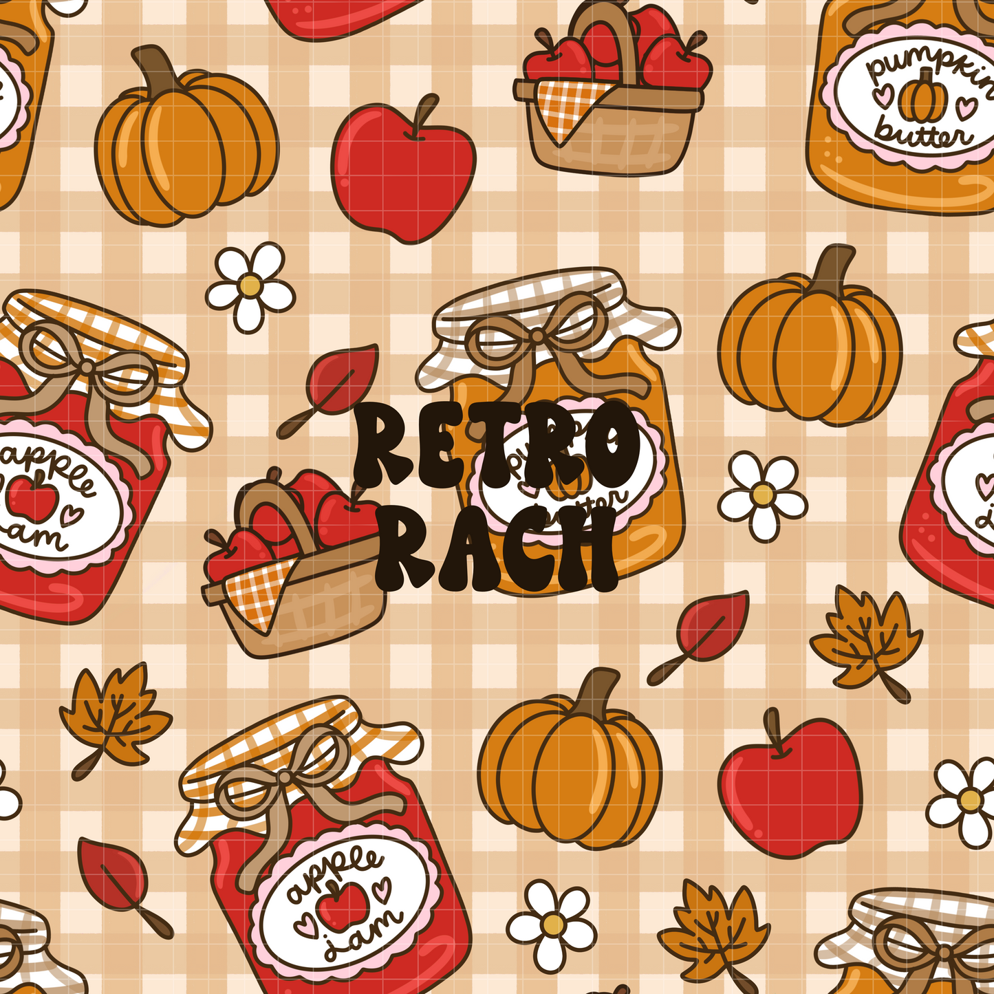 Autumnal Jams Seamless Pattern