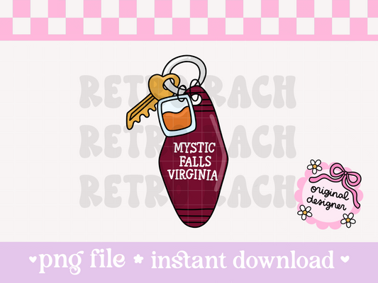 Mystic Keychain PNG File