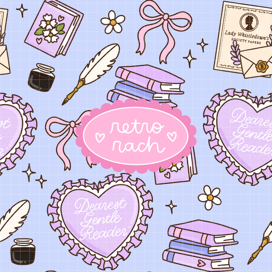 Reader Seamless Pattern