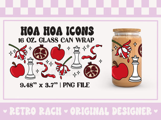 Vampire Book Icons Cup Wrap File