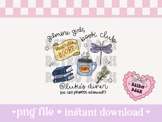 Book Club PNG File