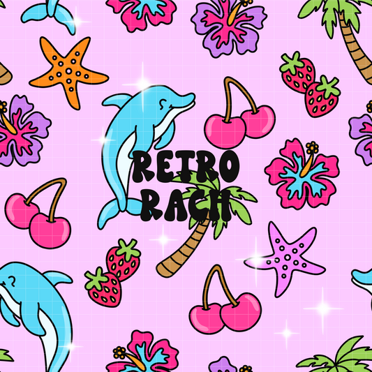 Forever Summer Seamless Pattern