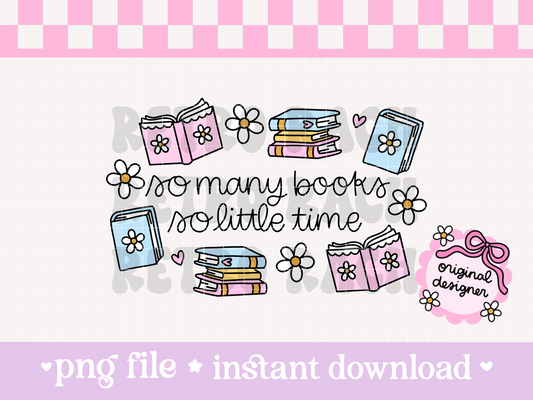 So Many Books PNG File