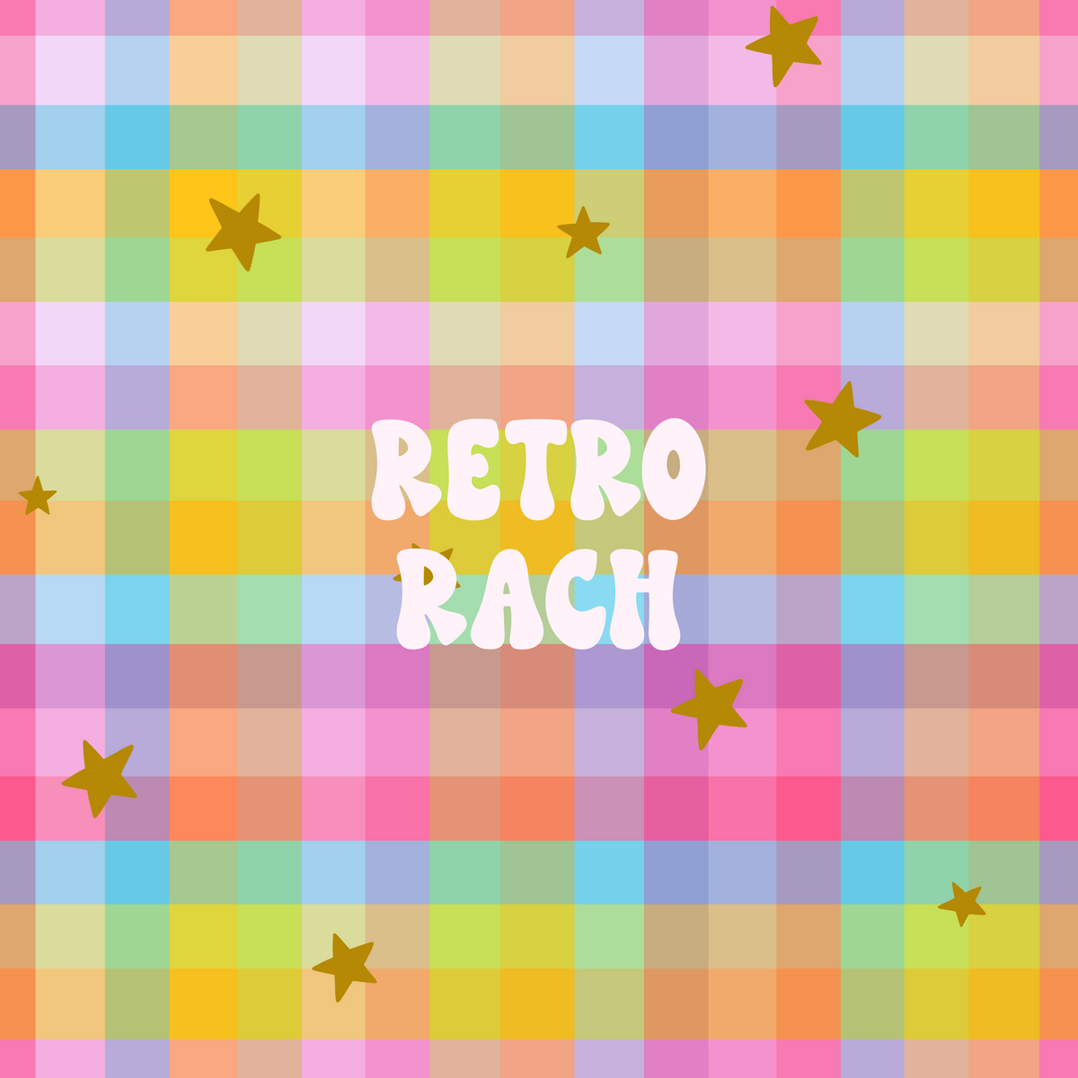 Cutesie Plaid Seamless Pattern