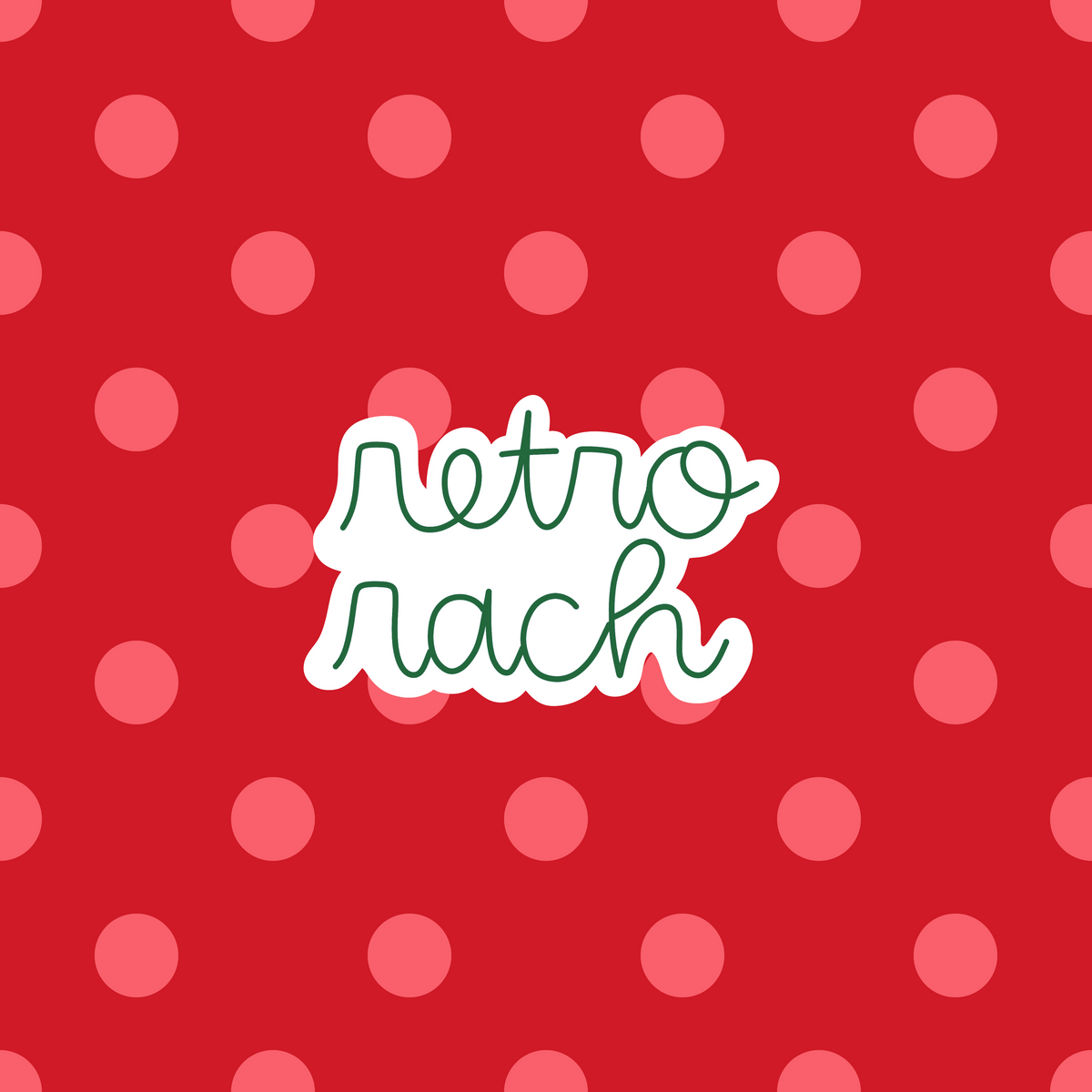 Red Polka Dots Seamless Pattern