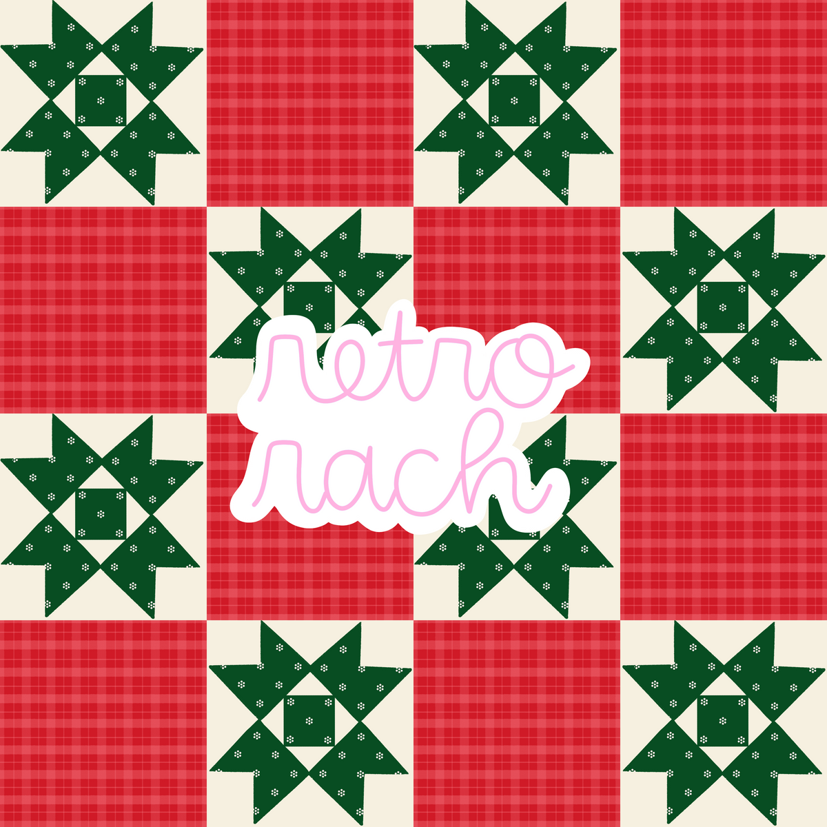 Festive Quilt Seamless Pattern