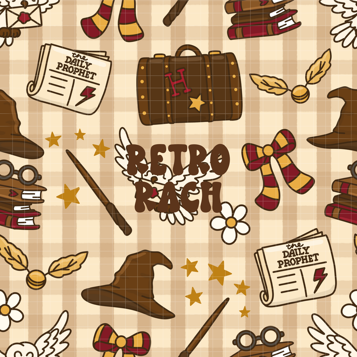 Magic Seamless Pattern