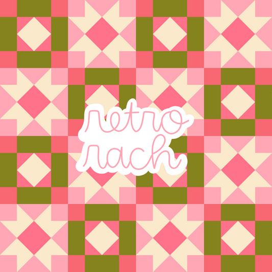 Garden Party Quilt Seamless Pattern