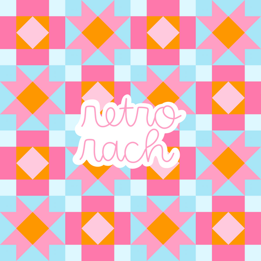 Sunny Day Quilt Seamless Pattern