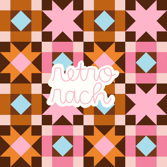 Autumn Picnic Quilt Seamless Pattern