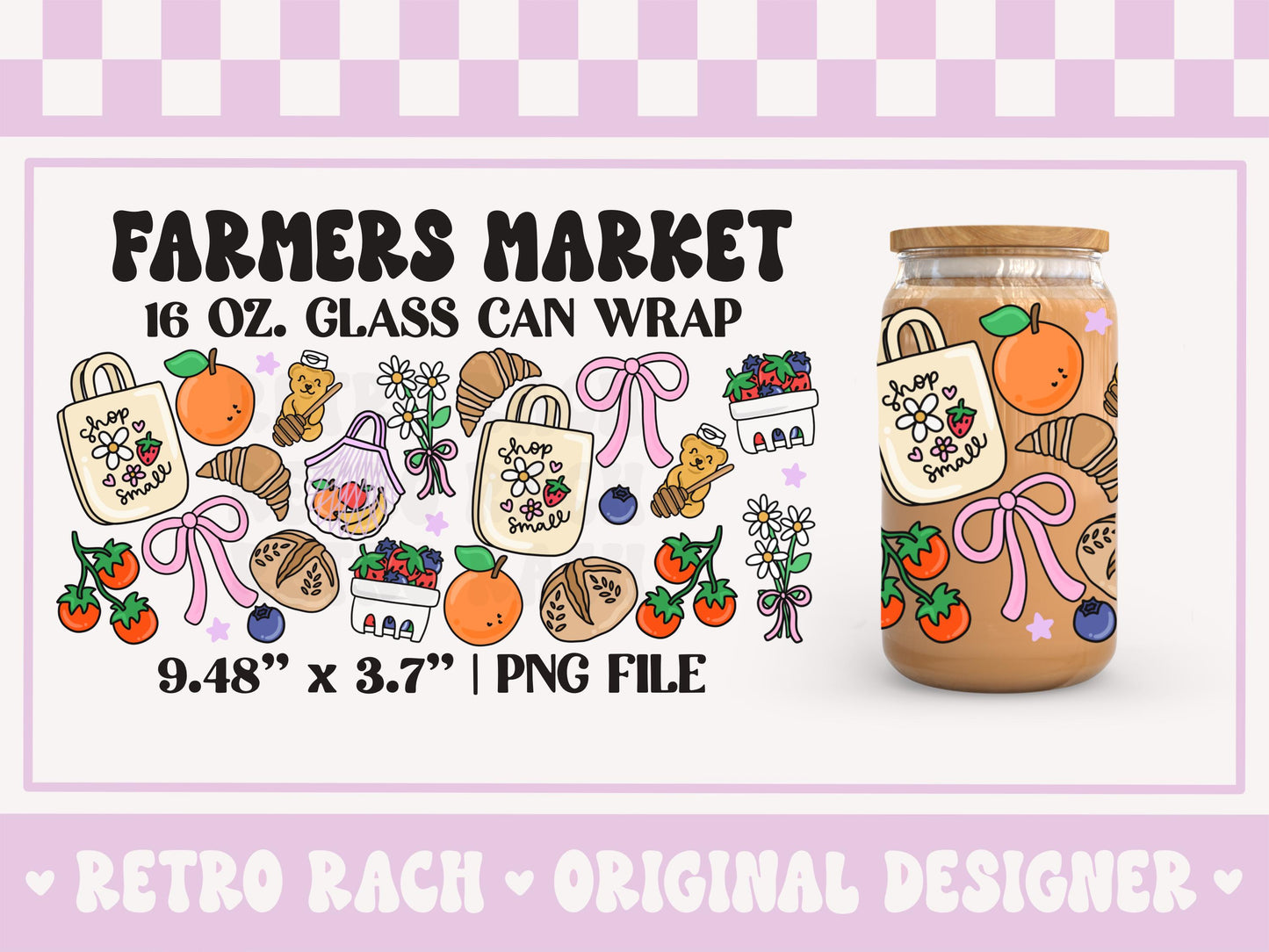 Farmers Market Cup Wrap File