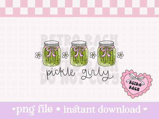 Pickle Girly PNG File