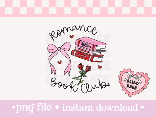 Romance Book Club PNG File